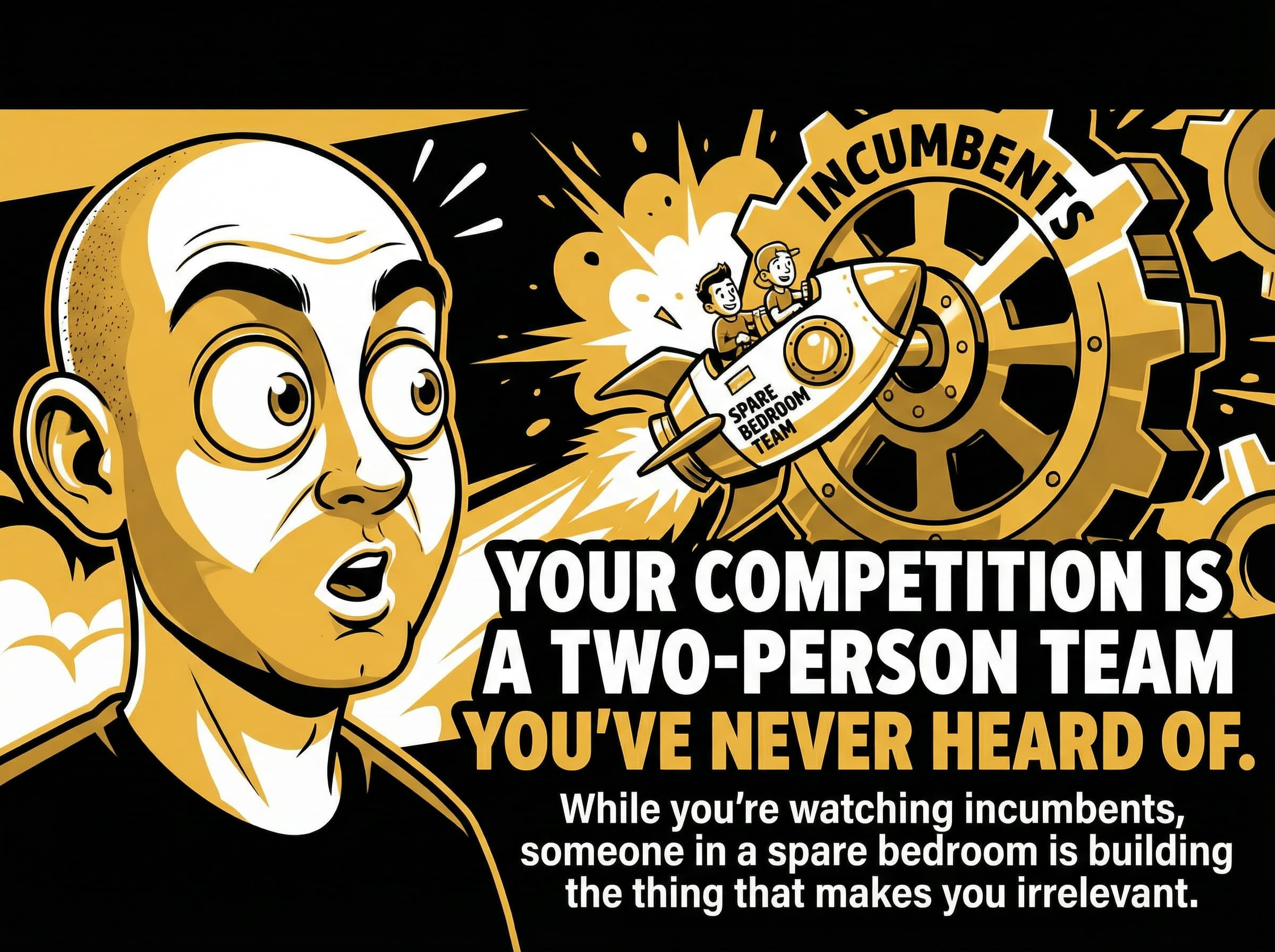 Thumbnail for Your Competition Is a Two-Person Team You've Never Heard Of