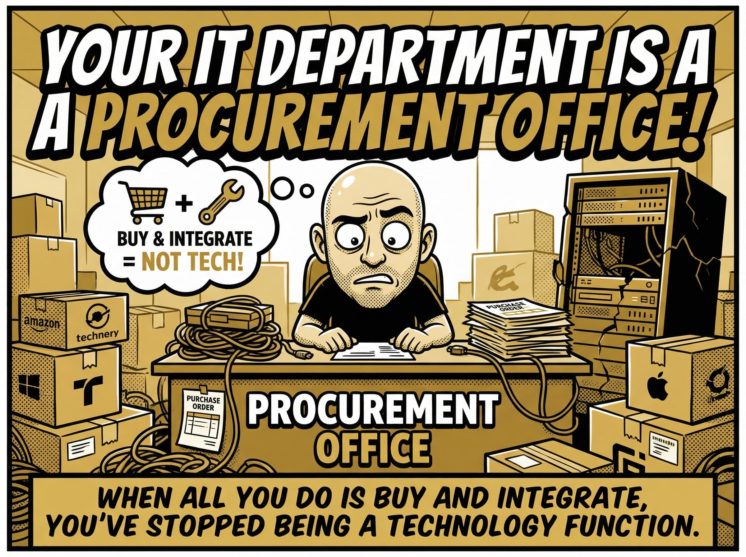 Thumbnail for Your IT Department Is a Procurement Office