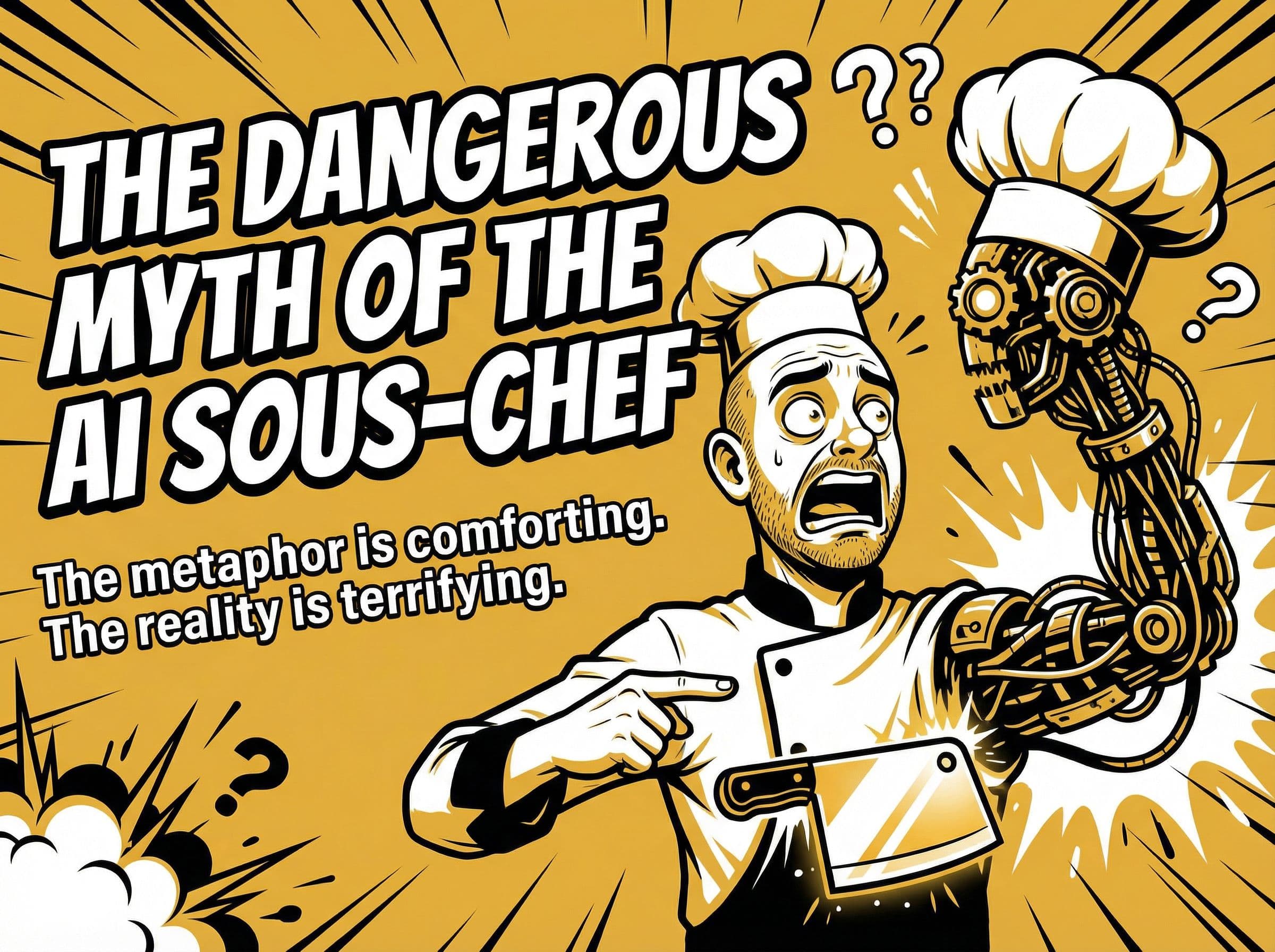 Thumbnail for The Dangerous Myth of the AI Sous-Chef