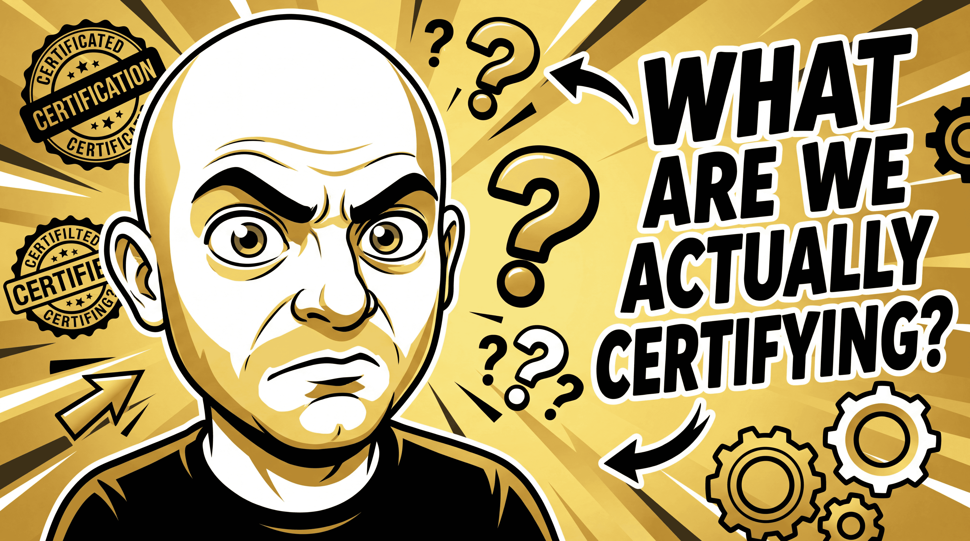 What Are We Actually Certifying?