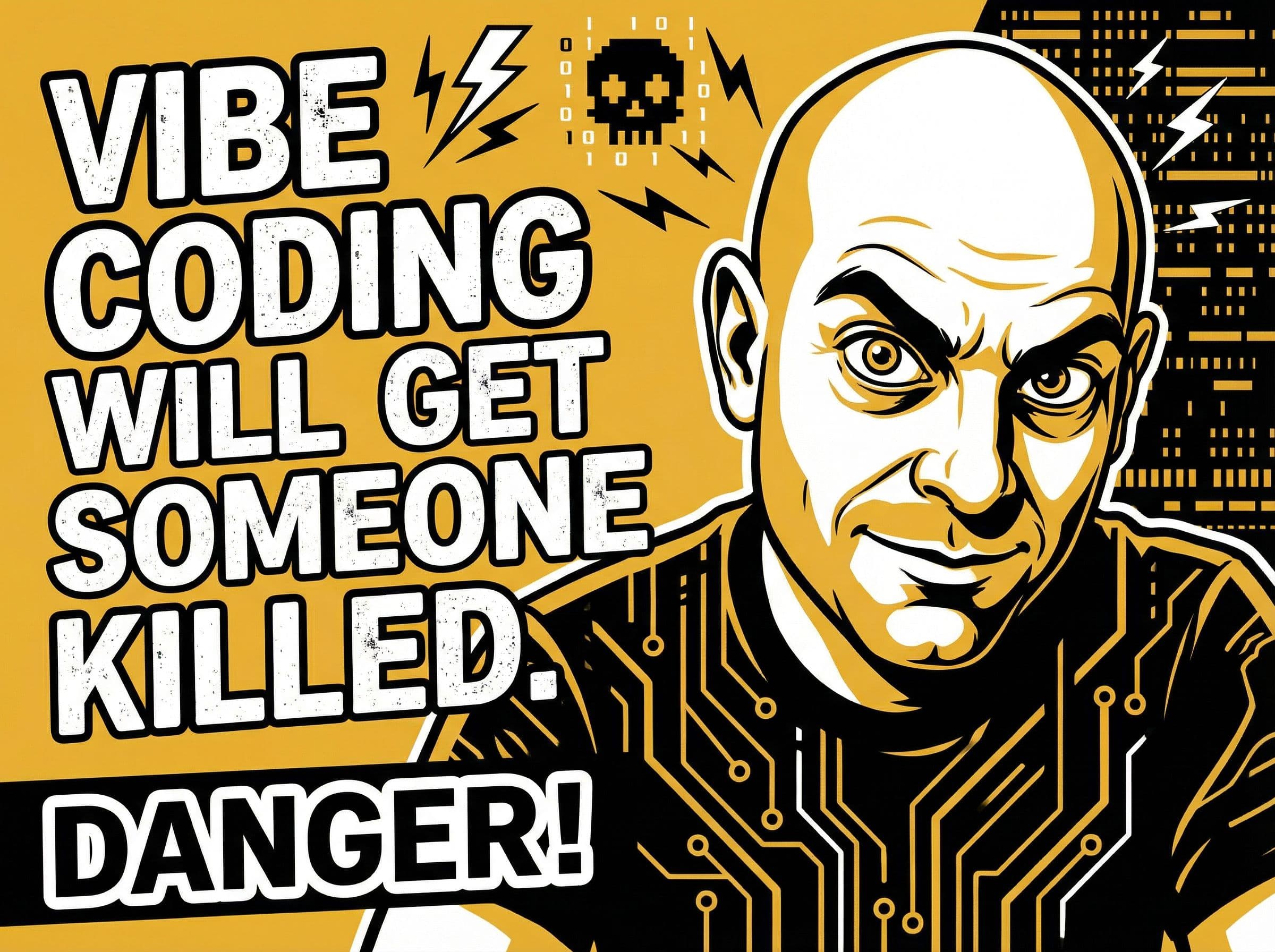 Thumbnail for Vibe Coding Will Get Someone Killed